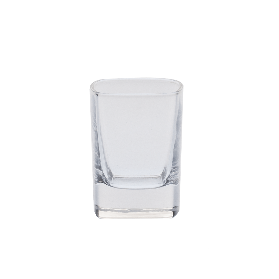 GLASS Square cl 6 (40 each container)