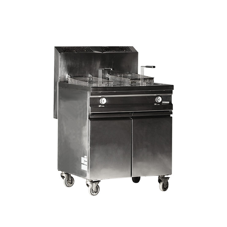 GAS deep fryer 20+20 Liters