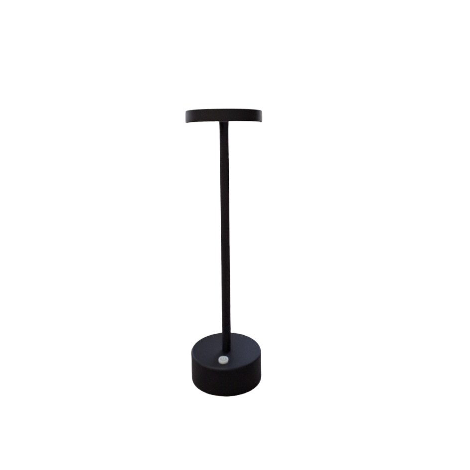 TABLE LAMP Black Eclaire (battery charger excluded)