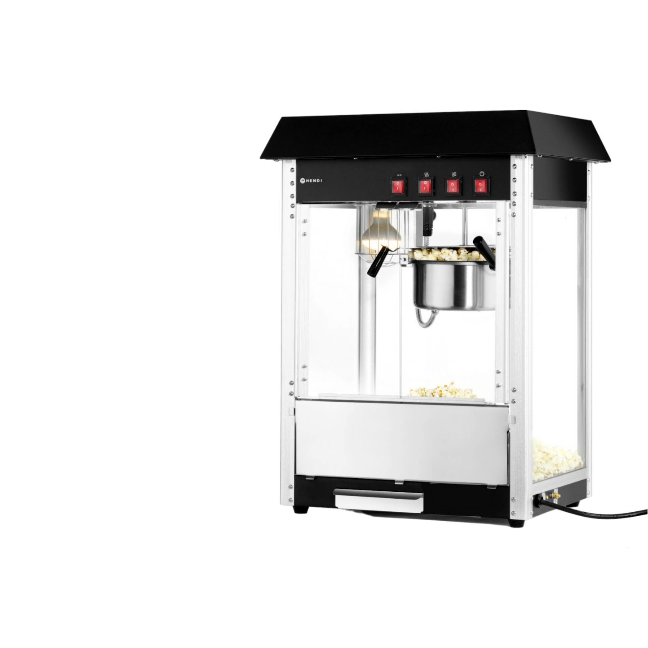 POP CORN MACHINE BLACK