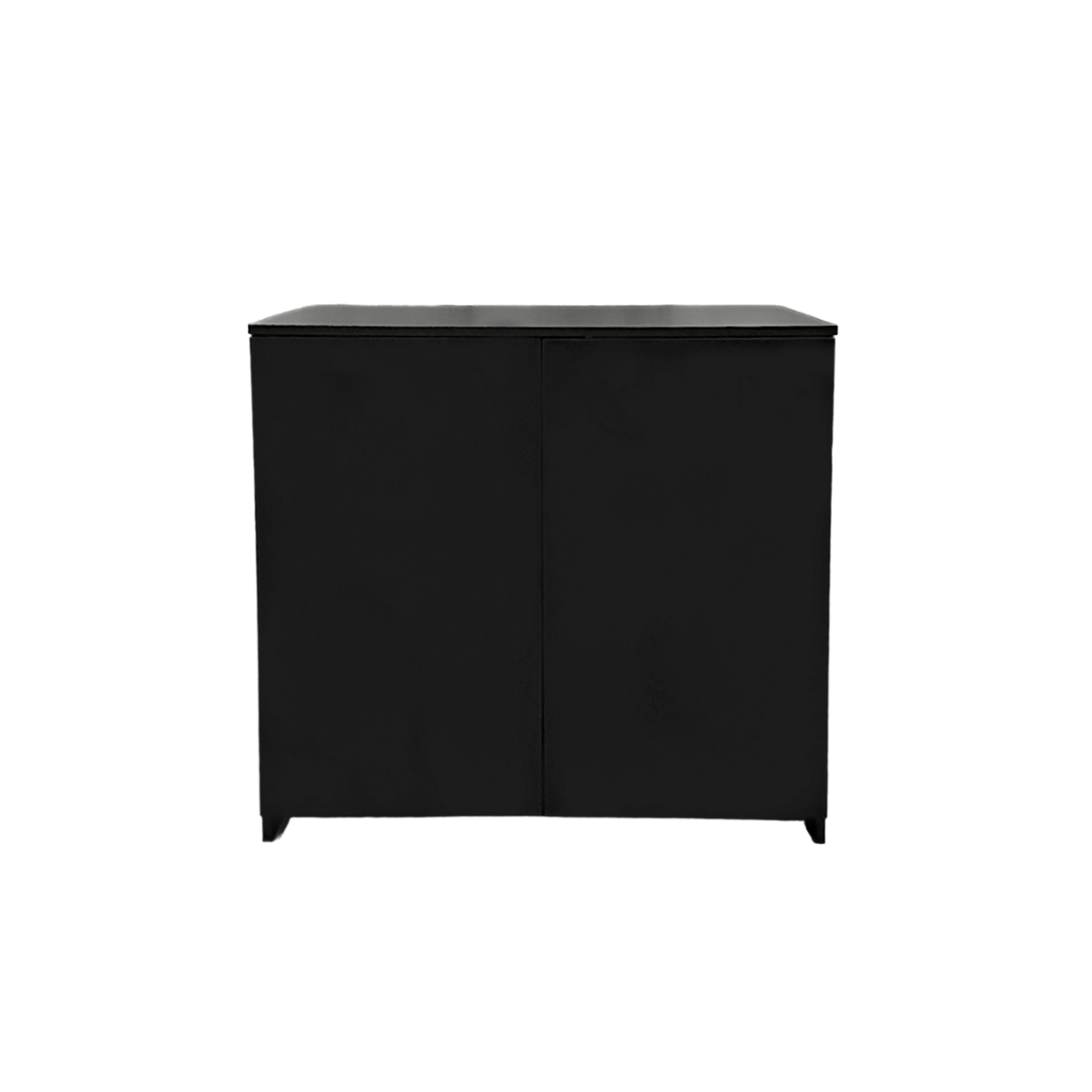 Modular CABINET Two Doors black (no waterproof)