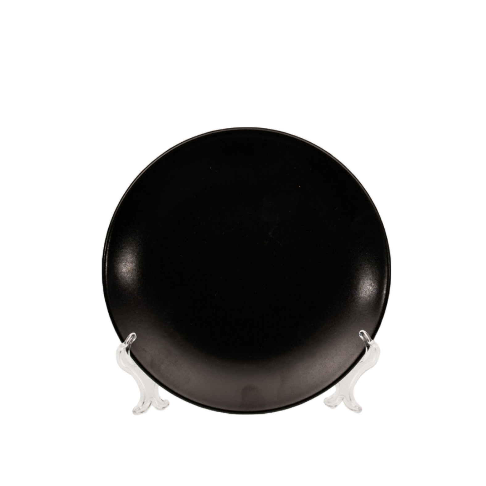 FRUIT Plate Black Monaco cm 20 (35 each container)