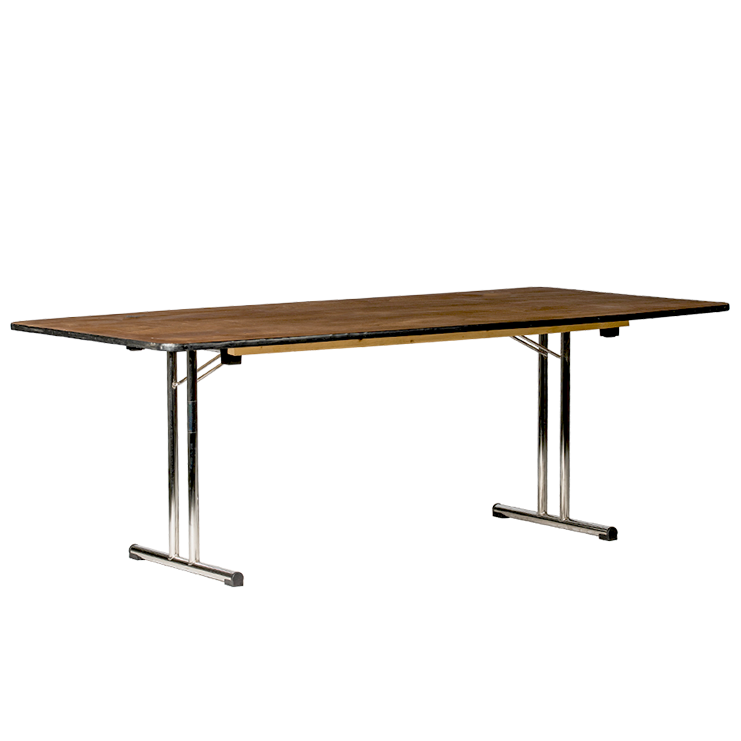 RECTANGULAR TABLE in wood cm 180x120 