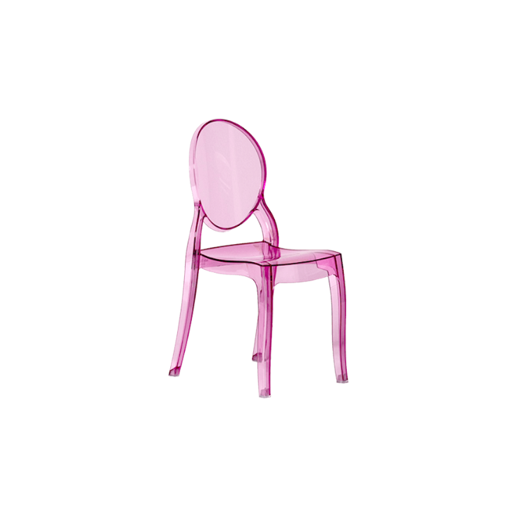 CHAIR Baby Elizabeth Pink Transparent