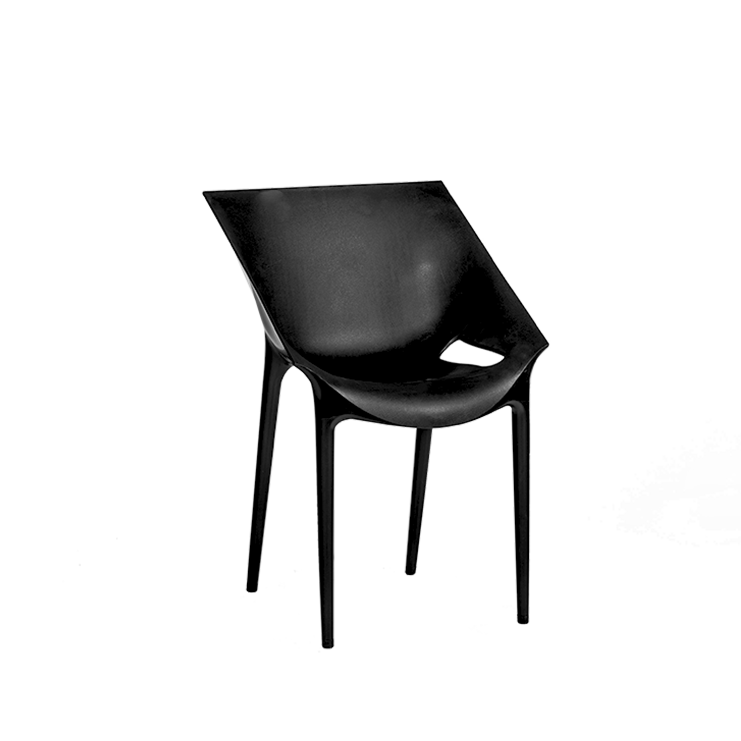 CHAIR mod. Dr. Yes by Kartell black colour 