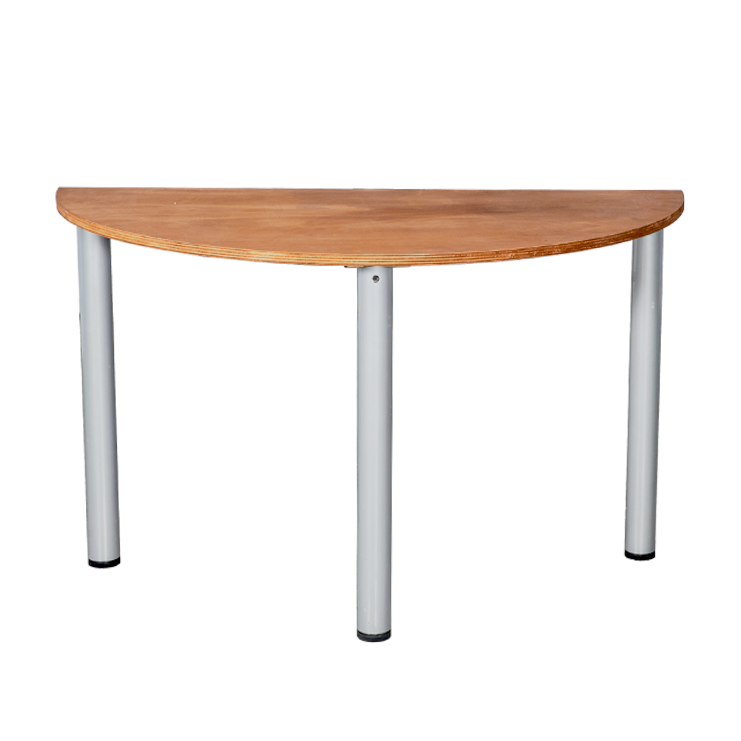 TABLE Wood mod. Mezzaluna cm 120x60 (on-site assembly)  