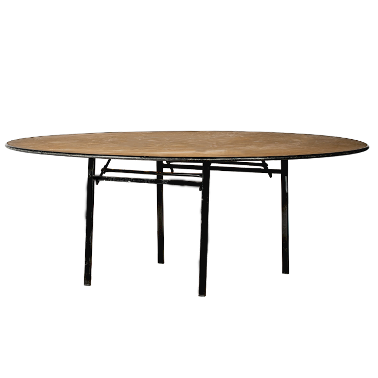 ROUND TABLE in wood cm 200  