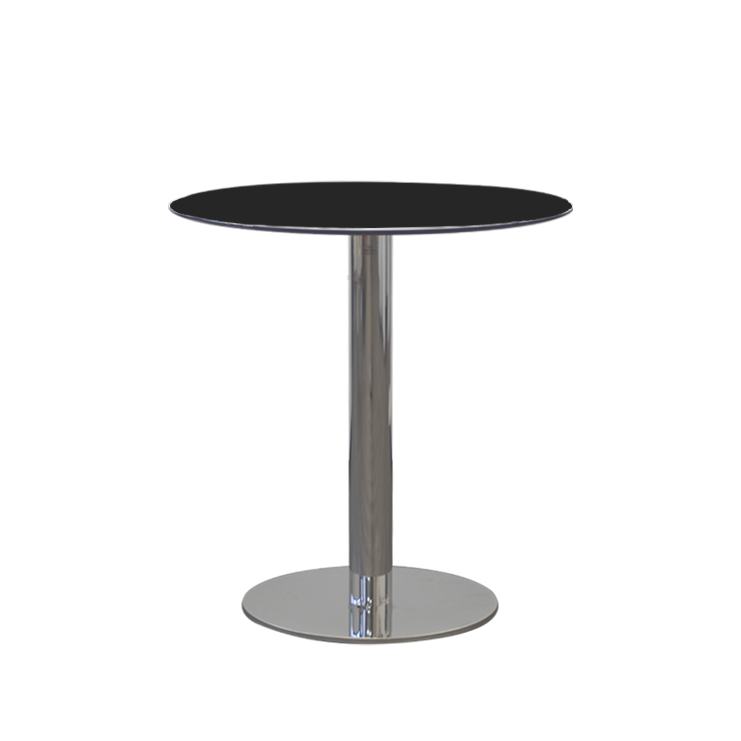 TABLE Black Ventotene diam 70