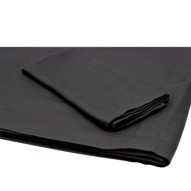 TABLECLOTH Grey Linen Effect cm 300 x 300