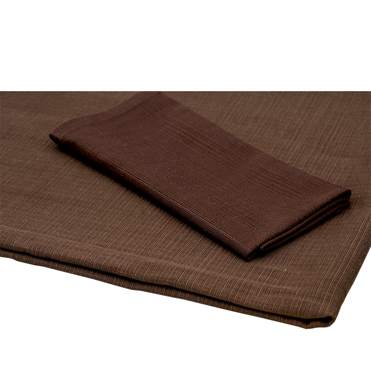 NAPKIN Brown Linen Effect (packs of 10)