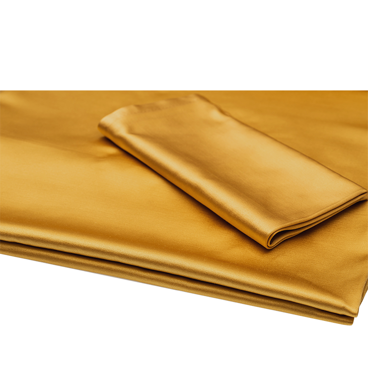 NAPKIN Yellow Satin (packs of 10)