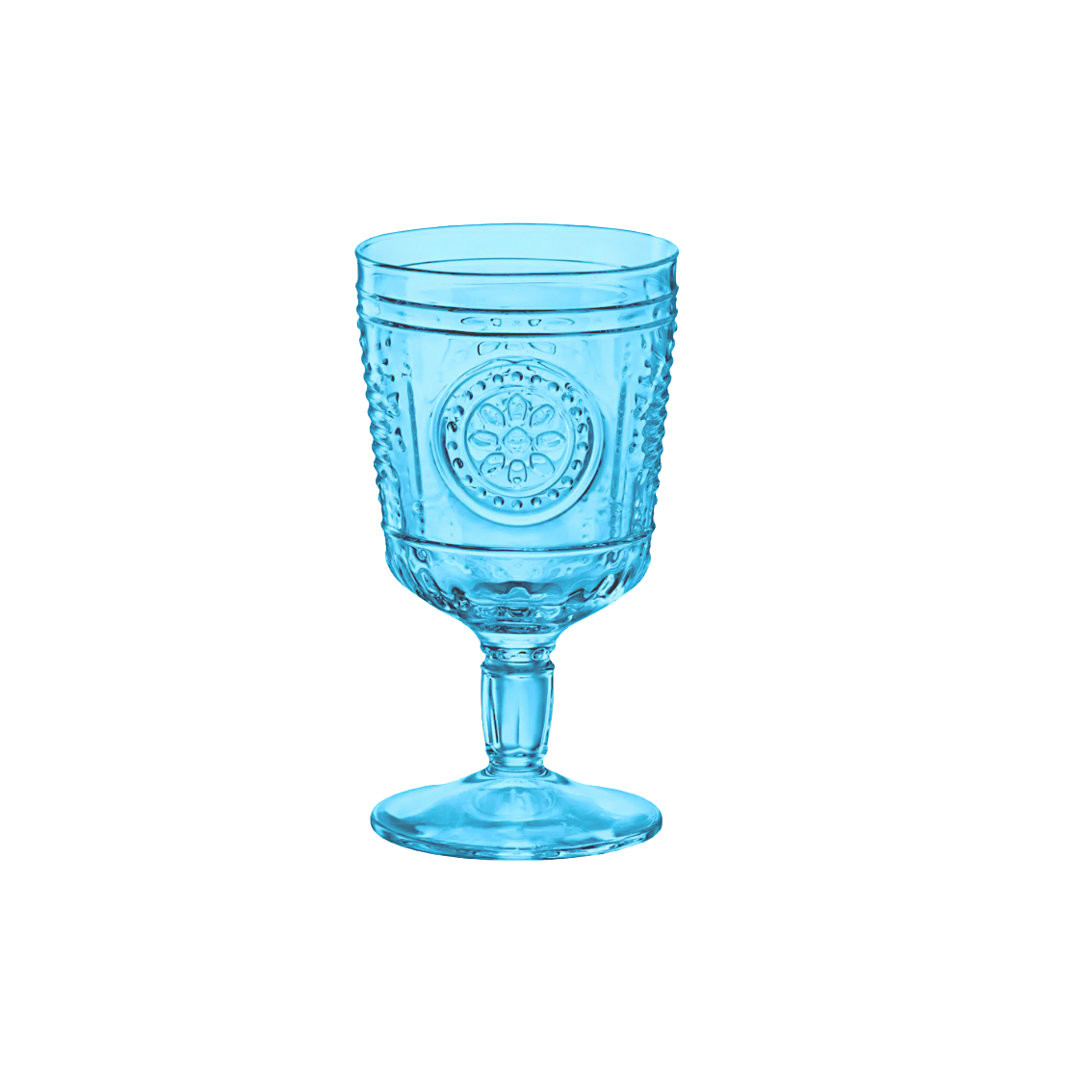 GOBLET Romantic Blue cl 32 (24 each container)