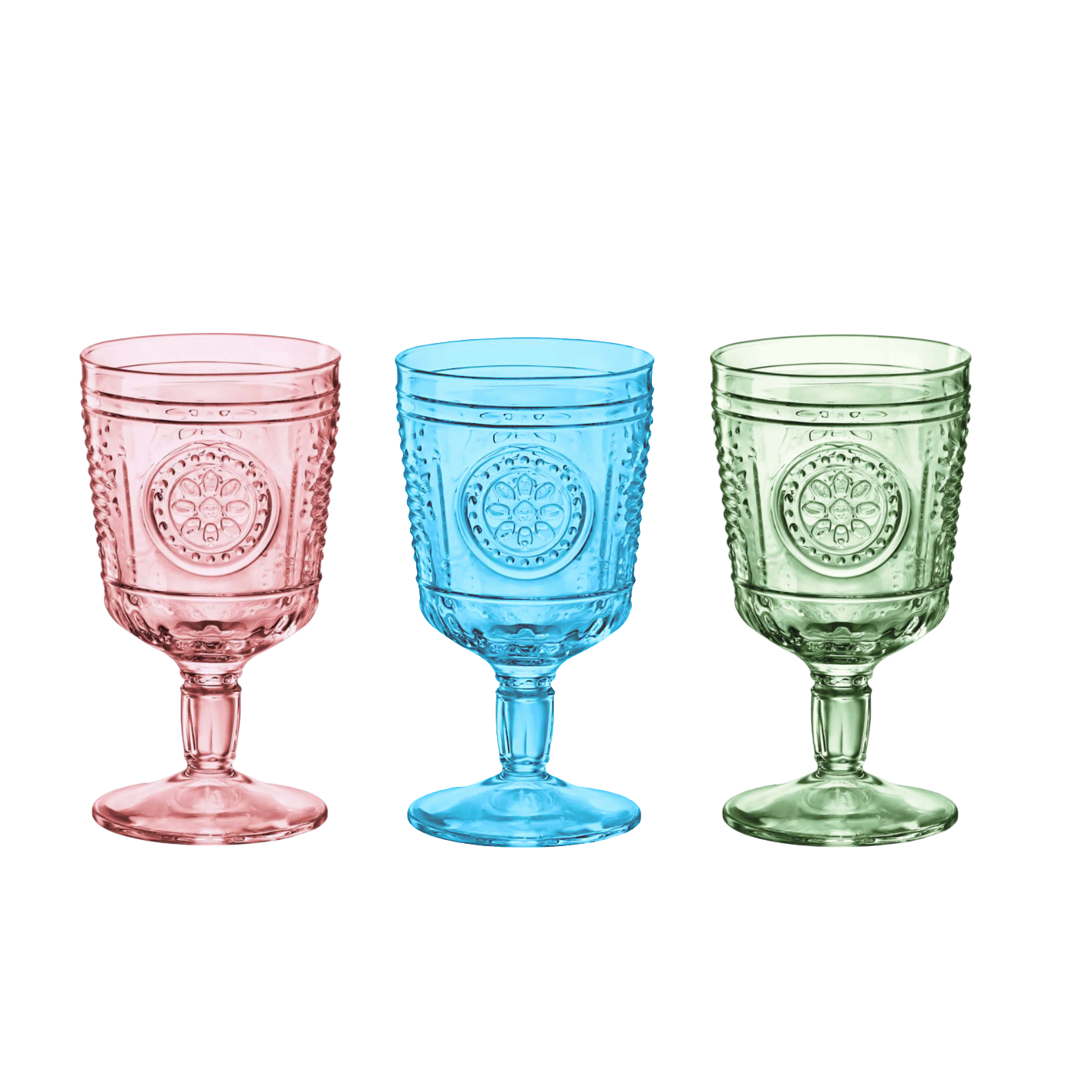 GOBLET Romantic Blue cl 32 (24 each container)