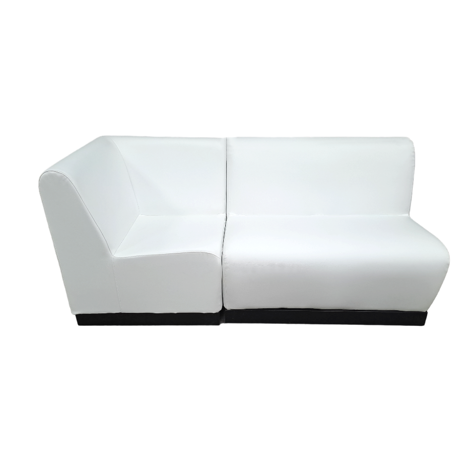 SOFA White Eco-Leather Class 1 IM Papete