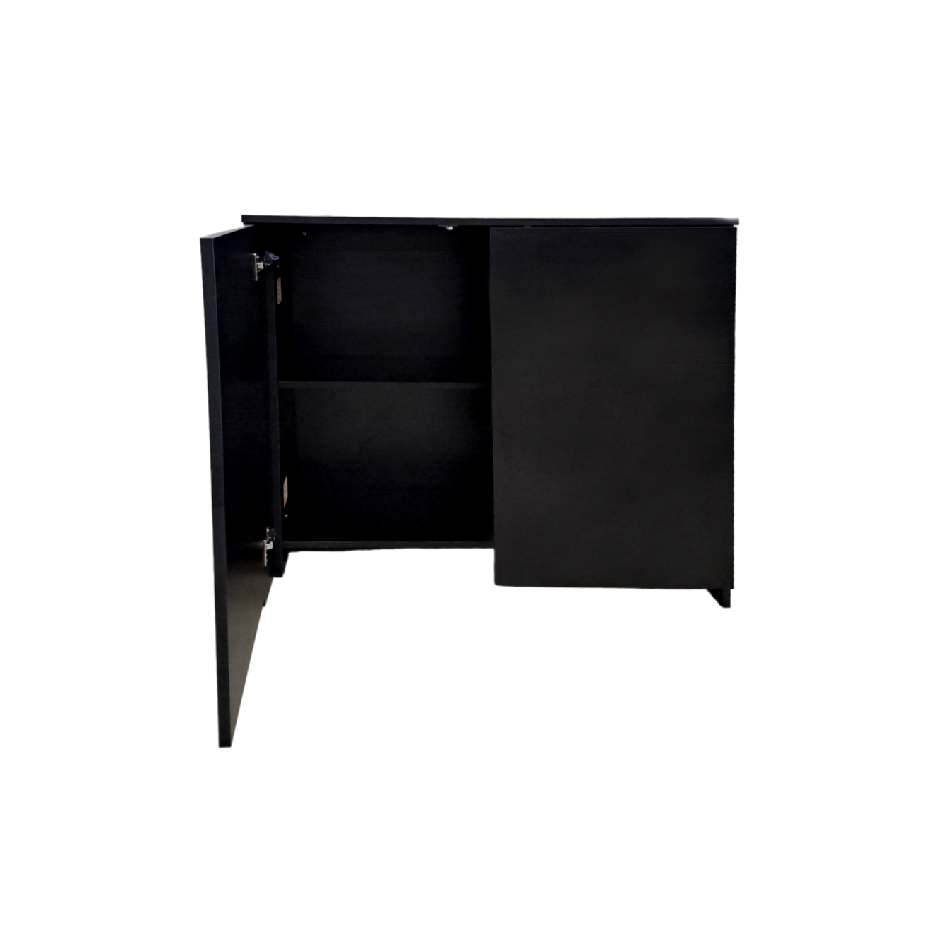 Modular CABINET Two Doors black (no waterproof)