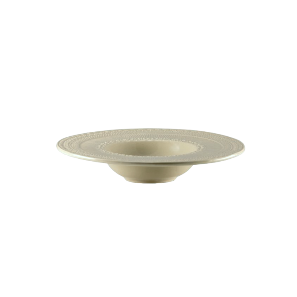 SOUP Plate Skalistos Beige cm 27 (13 each container)