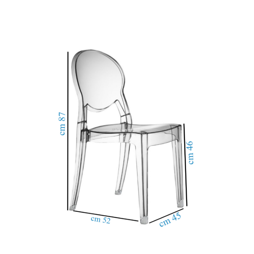 Igloo CHAIR Transparent (Class 2 Certification)