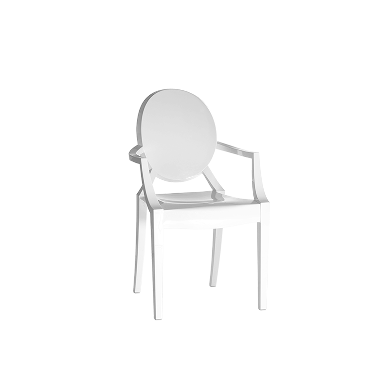 CHAIR mod. Louis Ghost by Kartell White