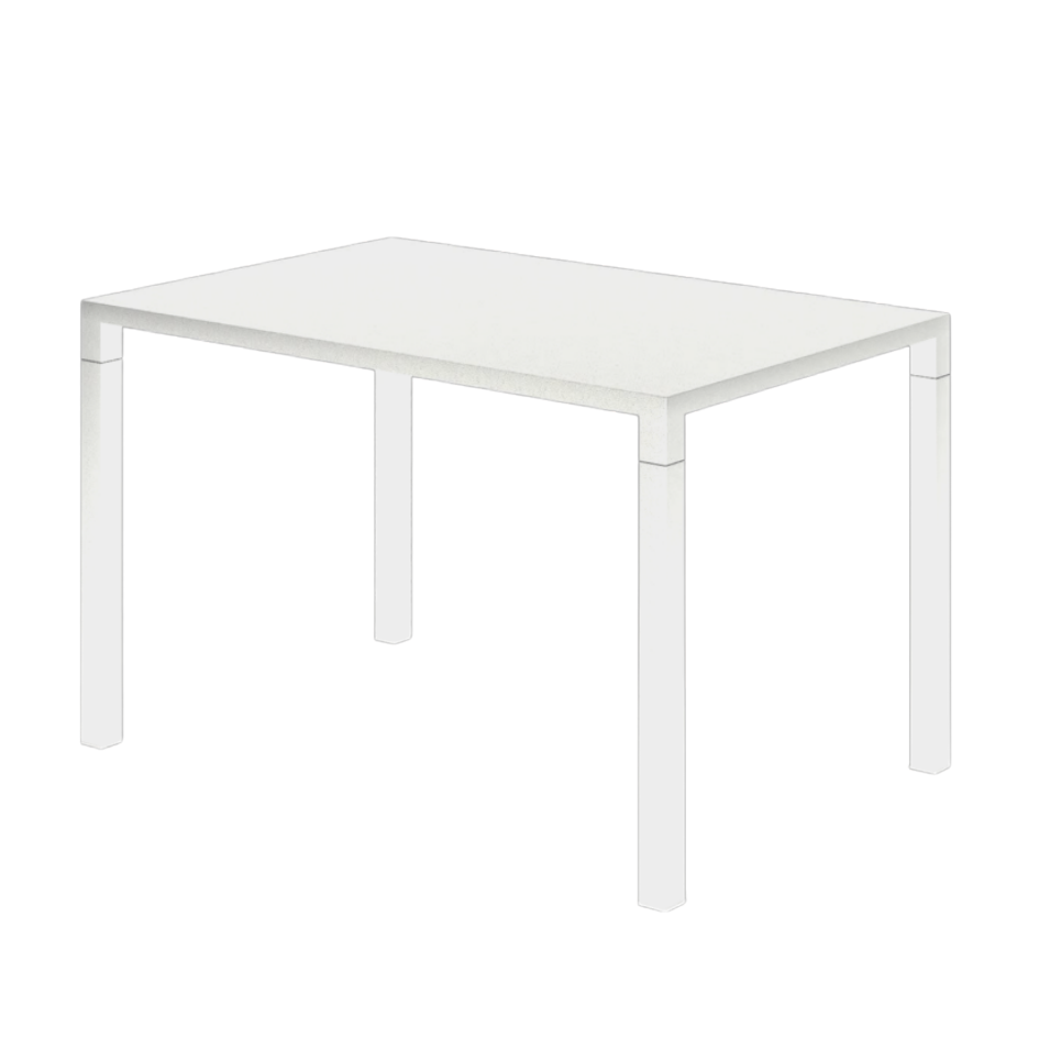TABLE Leveling White cm 120x80