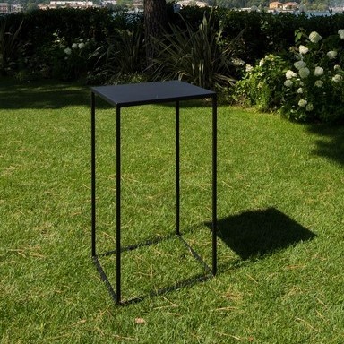 STANDING UP TABLE Black Tower 