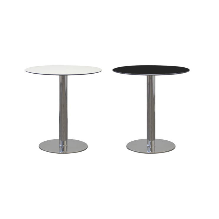 TABLE Black Ventotene diam 70