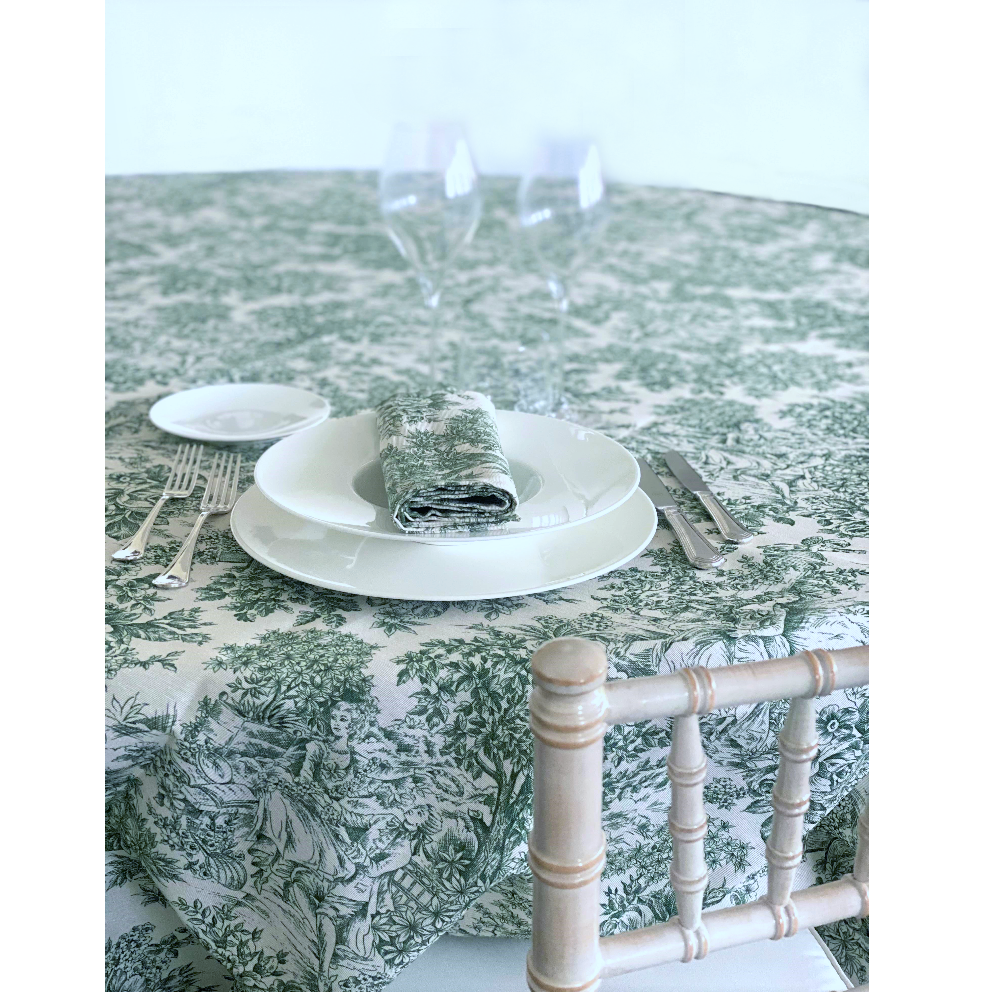 TABLECLOTH Florence Classic Green cm 550x270 